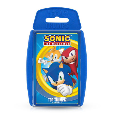 Top Trumps Sonic card game (British brand)