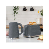 Russell Hobbs Honeycomb Grey 2 Slice Toaster, imported from the UK