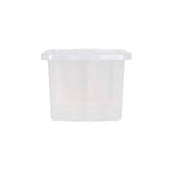 Wham Crystal Clear Plastic Storage Box 25 Litres (British brand)