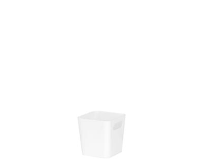 Wham 1.01 Cube White Storage Basket Approx 720ml