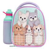 Polar Gear Pup Friends lunch bag with bottle, imported from the UK