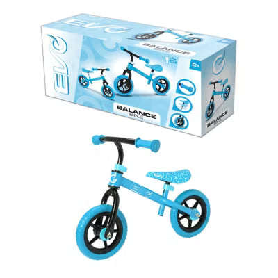 EVO blue balance bike children's outdoor bicycle - British product