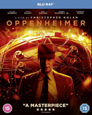 Oppenheimer Blu-ray movie, imported from the UK