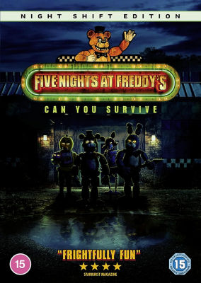 Five Nights at Freddys Film d'horreur DVD