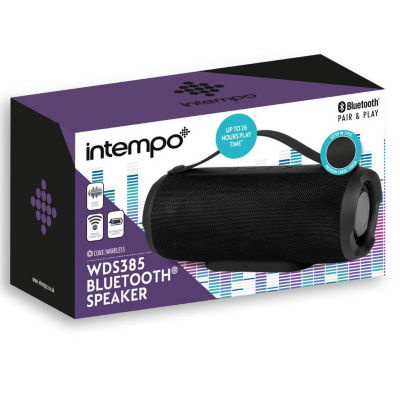 Intempo WDS 385 Fabric Bluetooth Speaker, UK version
