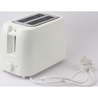 Appareil électroménager grille-pain blanc George Home 2 tranches