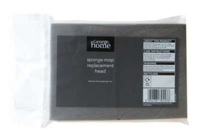 George Home Mop Nachfüllkopf Schwamm für Böden
