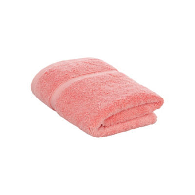 George Home Coral Cotton Hand Towel Small