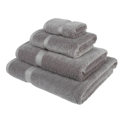 George Home Super Soft Cotton Hand Towel Small Steel