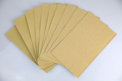 ASDA glasspaper sheets with fine medium coarse grits - British product
