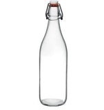 George Home Clear Glass Water Bottle, UK version