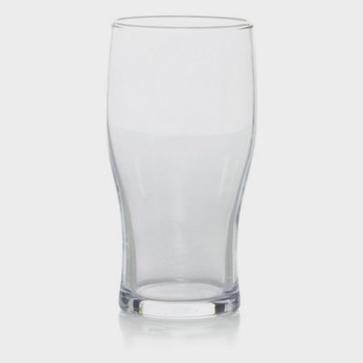 George Home clear pint glass, UK version