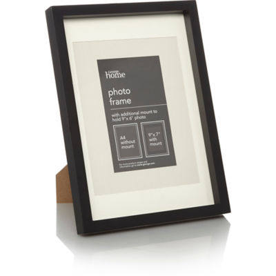 George Home black boxed photo frame 9x7 inch, UK version