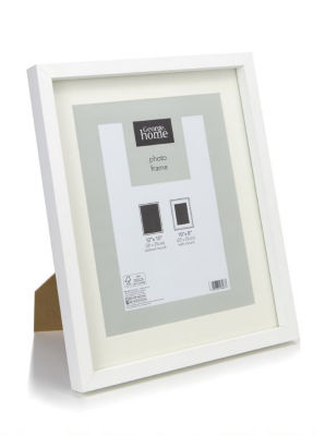 George Home white boxed photo frame 10 x 8 inch, UK version