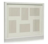 George Home white box 6 aperture photo frame, UK version