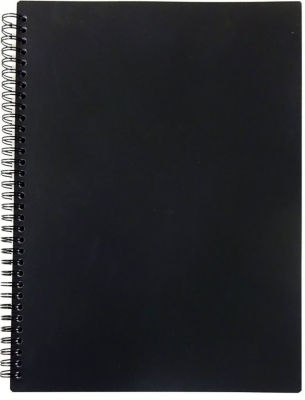 George Home poly wiro notebook A4, UK version