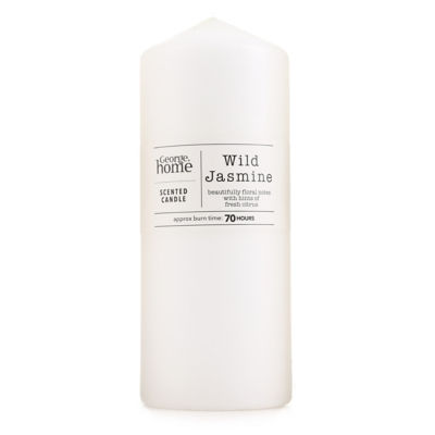 George Home jasmine large pillar candle, UK version