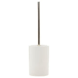 George Home white ceramic toilet brush set, UK version