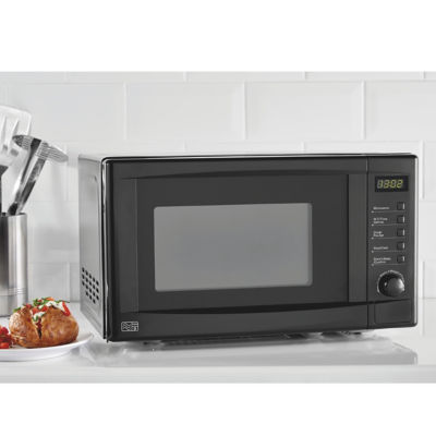 George Home black digital microwave 17L capacity, UK version