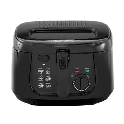 George Home black deep fryer 2.5L, UK version