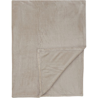 George Home Grey Super Soft Throw 150x120cm