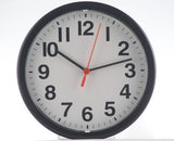 George Home Basic Clock in black plastic, UK version