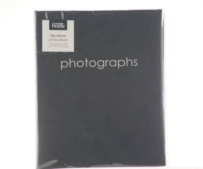 George Home black large photo album, UK version