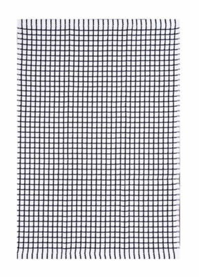 George Home black check terry tea towel (British brand)