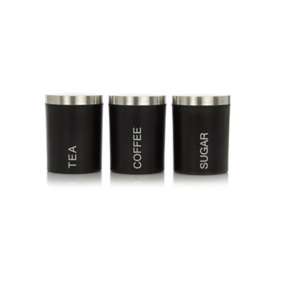 George Home Tea, Coffee and Sugar Storage Can Set