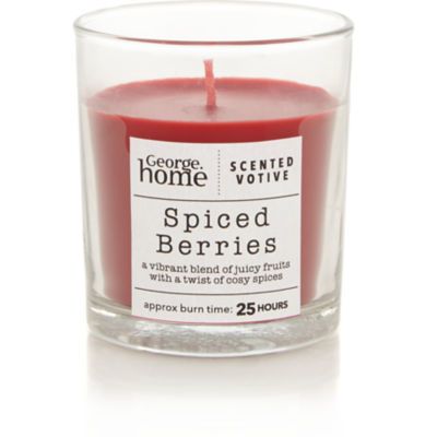 George Home Spiced Berry Votive Candle 120g, UK version