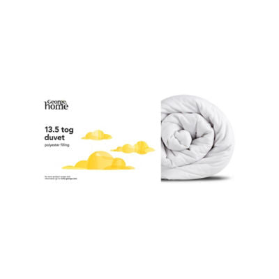 George Home King 13.5 tog duvet, UK version