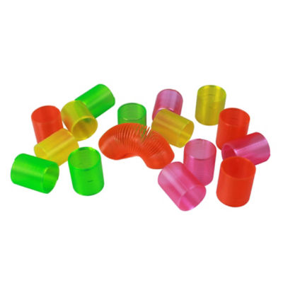 George Home Mini Slinkys Assorted Colours 16 pack, UK version
