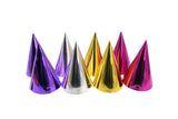 George Home metallic party hats 4 pack - British product