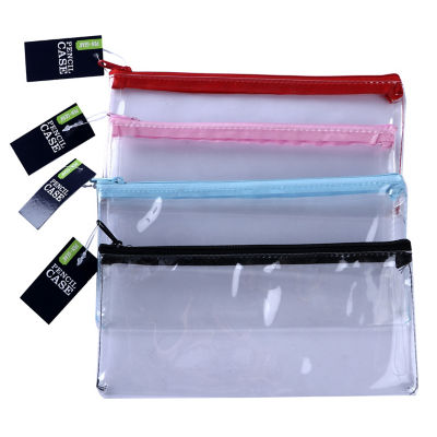 Pen & Gear assorted color pencil case 21x11cm, imported from the UK