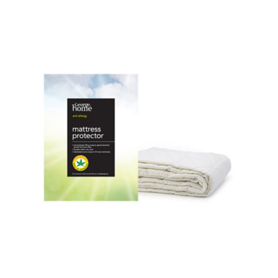 George Home anti allergy mattress protector single, UK version