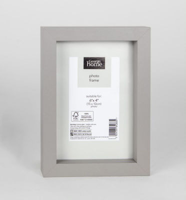 George Home grey box frame 6 x 4 inch, UK version