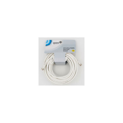 ONN Coaxial Cable TV Aerial Fly Lead 15.2m