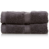 George Home dark grey cotton face cloth, UK version
