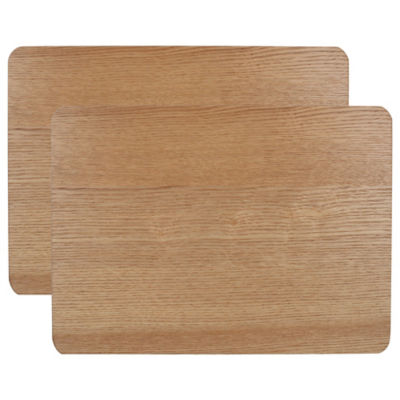 George Home Natural Wooden Placemats, UK version