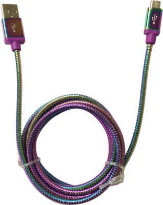 Blackweb metal micro USB cable 1.5m - British product