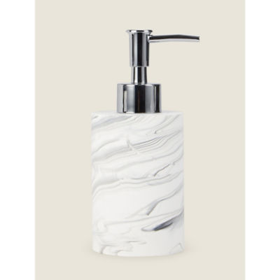 George Home marble-effect soap dispenser, UK version