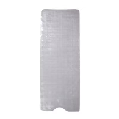 George Home clear extra long PVC bath mat 100cm x 40cm, UK version