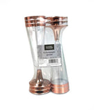 George Home rose gold champagne glasses, UK version