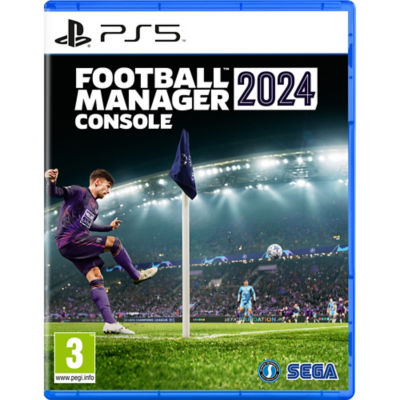 Football Manager 2024 PlayStation 5 game, imported from the UK