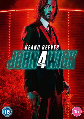 John Wick Chapter 4 Action Film DVD 1 Disc