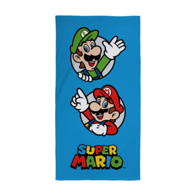 Nintendo Super Mario Towel Kids Soft Bath Towel
