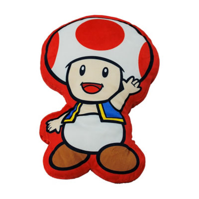 George Home Super Mario Toad Cushion 28x40cm, UK version