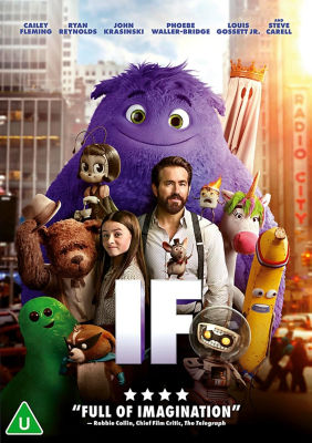 DVD I.F. Imaginary Friends movie starring John Krasinski - British product