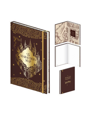 Harry Potter A5 hardback lined notebook, UK version