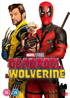 DVD Deadpool and Wolverine home video disc - British product